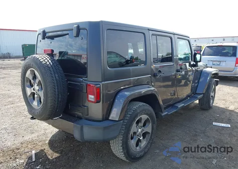 2017 Jeep Wrangler Unlimited Sahara from USA, damaged, VIN 1C4BJWEG6HL703403